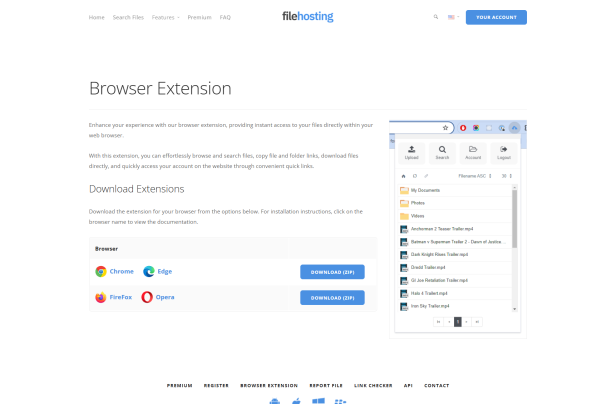 Website Landing Page